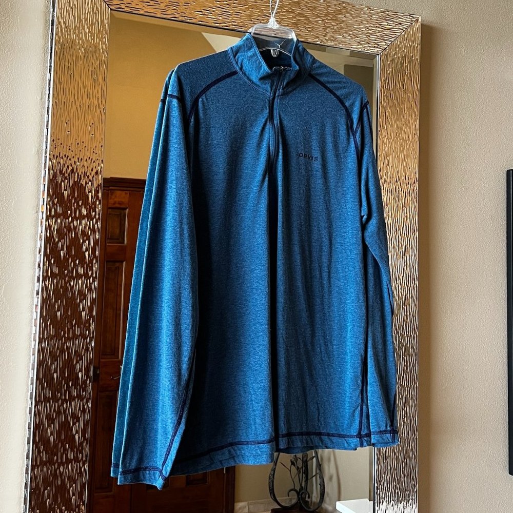 Men's Quarter-Zip Long-Sleeve T-Shirt